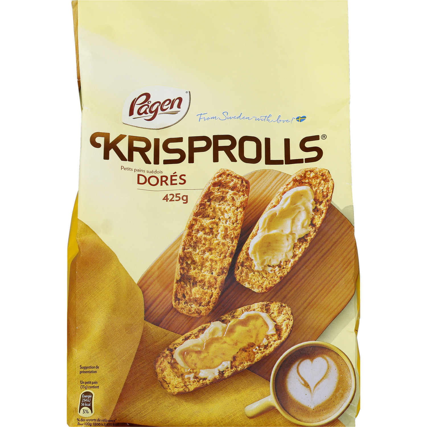 Krisprolls pain doré suédois 425g - Le Goût du Bocage