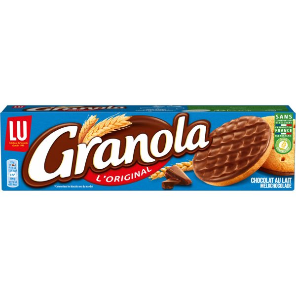 Lu Granola chocolat au lait 200g