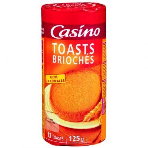 Casino Toasts Briochés 125g