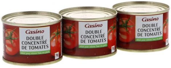 Casino concentré de tomates 3x70g