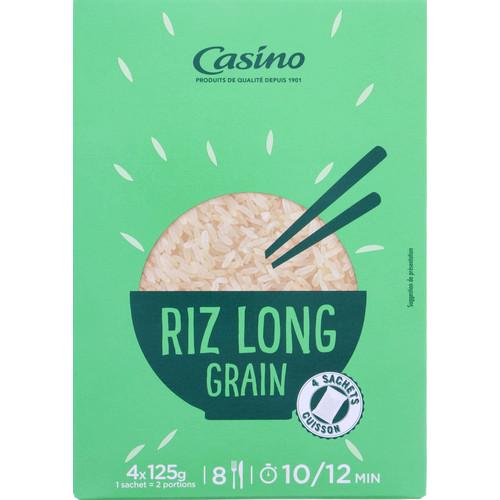 Casino riz long sachets 4x125g