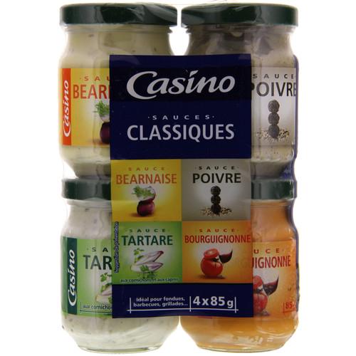 Casino sauces classiques 4x85g