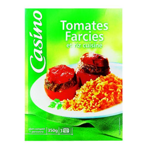 Casino tomates farcies et riz cuisiné 350g