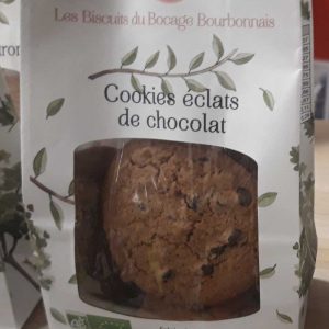Cookies éclats de chocolat les biscuits du Bocage Bourbonnais