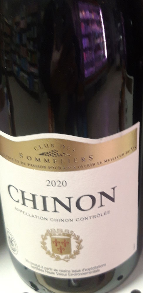 Chinon Club des Sommeliers