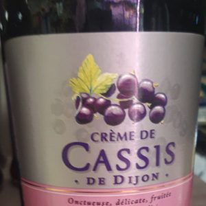 Crème cassis