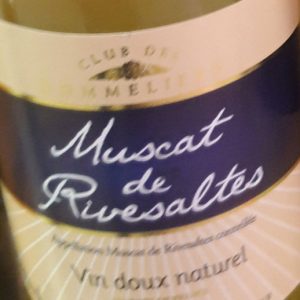 Muscat de Rivesaltes Club des Sommeliers