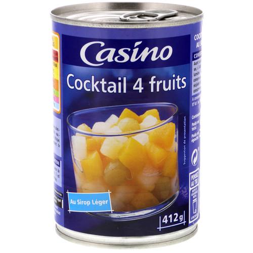 Casino cocktail 4 fruits 425ml
