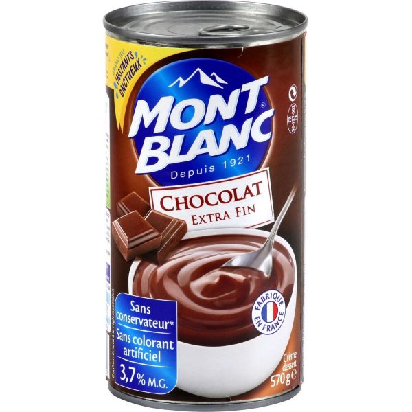 Mont Blanc crème dessert chocolat 570g